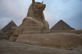 Camera tracking - replacing the head of the Sphinx